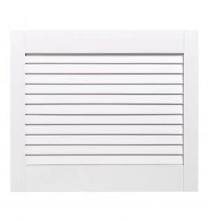 Wickes Internal Closed Louvre Door White Primed 457 x 533mm