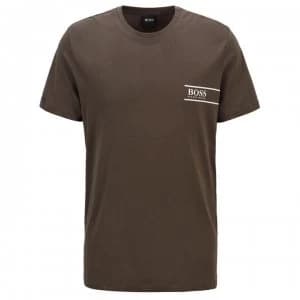 Hugo Boss RN24 Logo T-Shirt Khaki Size L Men