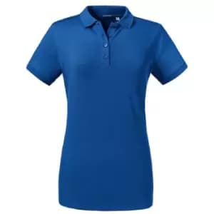 Russell Womens/Ladies Tailored Stretch Polo (2XL) (Bright Royal)