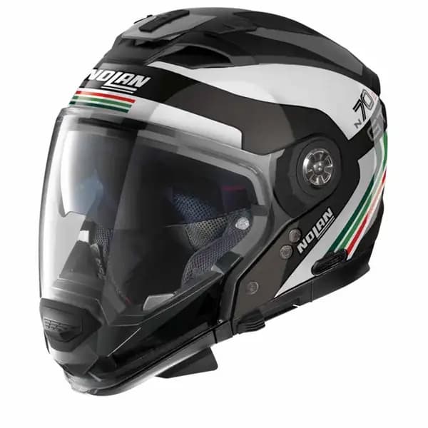 Nolan N70-2 GT 06 Jetpack N-C064 Metal Black Multi Helmet Size L