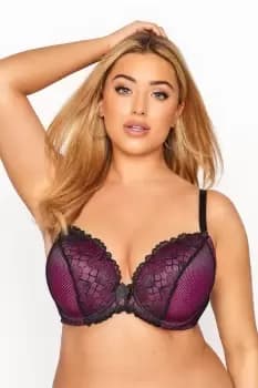 Lace Trim Padded Bra