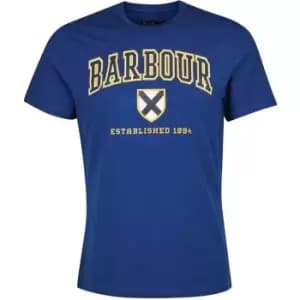 Barbour Collegiate Graphic T-Shirt - Blue