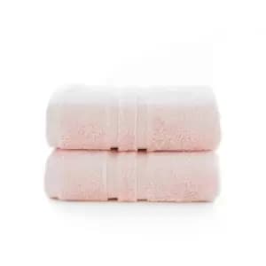The Lyndon Company Chelsea 2 Pack Hand Towel - Blush