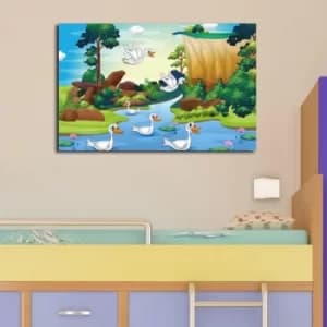 4570CO-6 Multicolor Decorative Canvas Painting