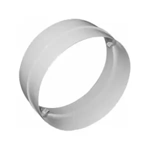 100mm 4 Round Plastic Pipe Connector