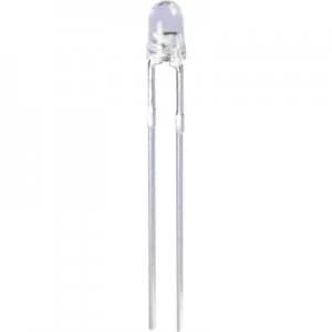 LED wired Green Circular 3mm 9000 mcd 3