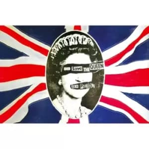 The Sex Pistols - God Save The Queen Textile Poster