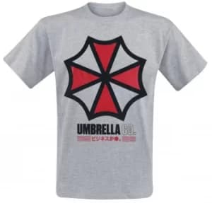 Resident Evil Umbrella Co T-Shirt mottled grey