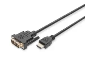 Digitus HDMI Adapter / Converter Cable, HDMI to DVI-D