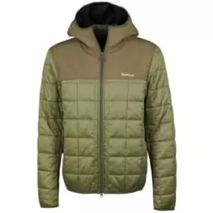 Barbour Mens Stride Fleece Jacket Olive Large