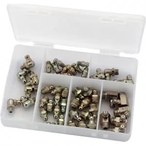 Draper 50 Assorted BSPT Grease Nipples