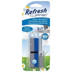 Refresh Fresh Linen Scented Air Freshener Vent Pump (Case Of 4)
