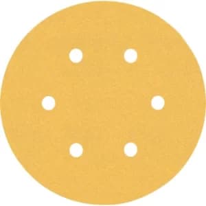 Bosch Expert C470 Red Wood Top Sanding Discs 150mm 150mm 120g Pack of 5