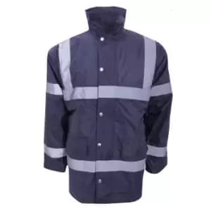 Yoko Mens Workwear Security Jacket (3XL) (Navy Blue)
