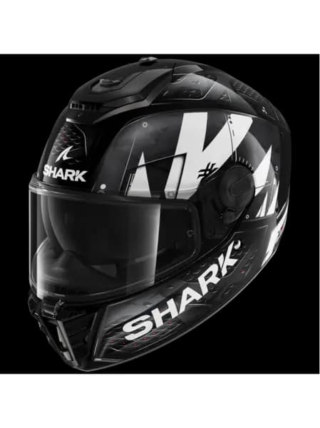 Shark Spartan RS Stingrey Black White Anthracite KWA Full Face Helmet Size M