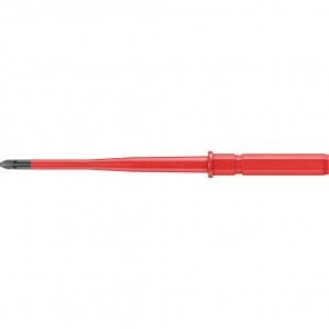 Wera Kraftform Kompakt 65I Pozi VDE Interchangeable Screwdriver Blade PZ1 154mm