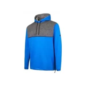 ISLAND GREEN HOODED TOP LAYER - MARINE/CHAR MARL/BLACK - M