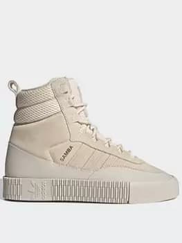 adidas Originals Samba Boots, Black, Size 3.5, Women