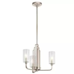 Kichler Kimrose Multi Arm Pendant Ceiling Light Polished Nickel