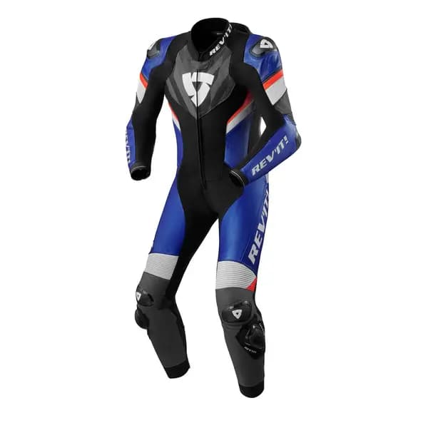 REV'IT! Hyperspeed 2 One Piece Suit Black Blue Size 46