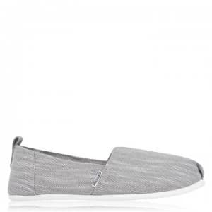SoulCal Long Beach Mens Canvas Slip Ons - Grey Denim