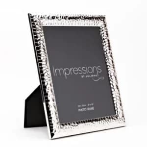 8" x 10" IMPRESSIONS Silverplated Photo Frame