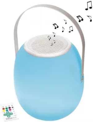 Decotech Bluetooth Light Colour Speaker with Handle