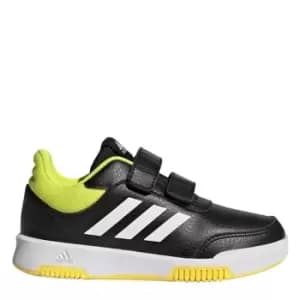 adidas Tensaur Sport Training Hook and Loop Shoes Kids - Core Black / Beam Yellow / Clo
