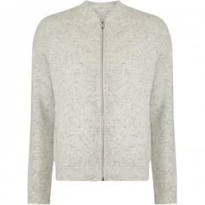 Jack and Jones Sweatshirt bomber by JACK & JONES - Light Grey