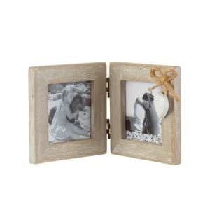 Sass & Belle Ashley Farmhouse Mini Double Square Photo Frame