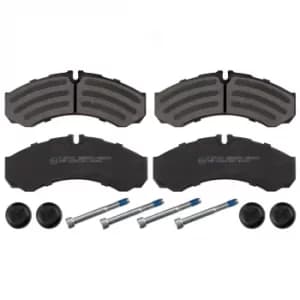 Brake Pad set 16704 by Febi Bilstein Front Axle