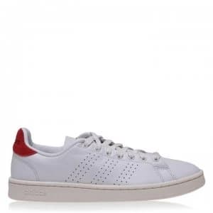 adidas Advantage Mens Trainers - White/Red