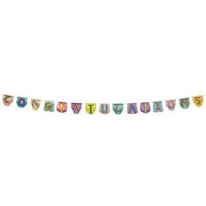 Party Pants Bunting Congratulations