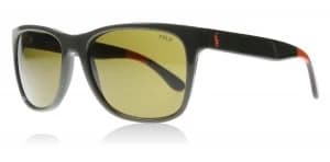 Polo Ralph Lauren PH4106 Sunglasses Shiny Olive 557073 57mm