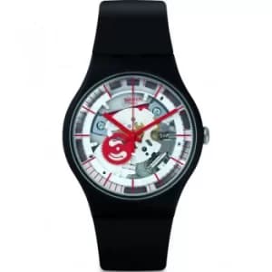 Swatch Siliblack Watch