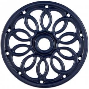 Linea Cast Iron Trivet, Red - Blue