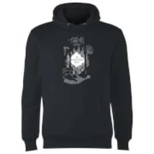 Harry Potter The Marauder's Map Hoodie - Black