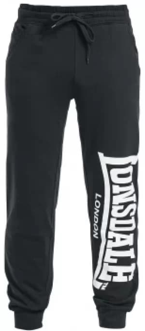 Lonsdale London Logo Large Tracksuit Trousers black