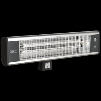 Sealey IWMH1809R High Efficiency Carbon Fibre Infrared Wall Heater 1800W/230V