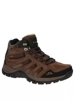 Hi-Tec Torca Mid Waterproof, Brown, Size 7, Men