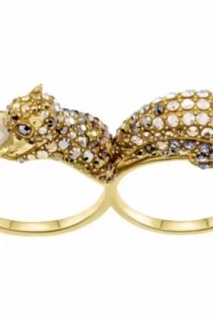 Ladies Swarovski Jewellery March Squirrel Ring Size N+P/Q 5409362