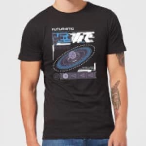 Crystal Maze Futuristic Zone Mens T-Shirt - Black