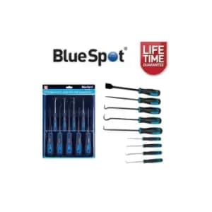 9 Piece Heavy Duty Hook Pick and Scraper Set 07959 - Bluespot