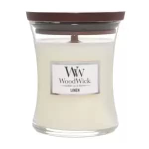 Woodwick Linen Scented Candle 275g