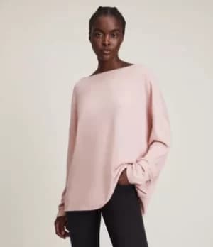 AllSaints Womens Rita T-Shirt, Petal Pink, Size: M