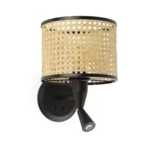 Faro MAMBO - Reading Light Wall Light Black, E27