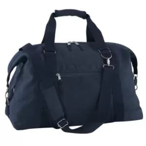Bagbase Vintage Canvas Weekender / Holdall Carry Bag (30 Litres) (One Size) (Vintage Oxford Navy)