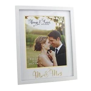 8" x 10" - Always & Forever Photo Frame - Mr & Mrs