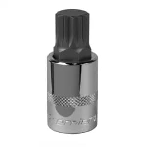 Spline Socket Bit M18 1/2" Square Drive