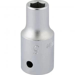 Elora 1/4" Drive Hexagon Socket Metric 1/4" 5mm